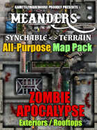 Meanders All-Purpose Map Pack - ZOMBIE-APOCALYPSE CITY EXTERIORS