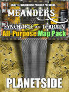 Meanders All-Purpose Map Pack - PLANETSIDE I
