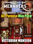Meanders All-Purpose Map Pack - VICTORIAN MANSION