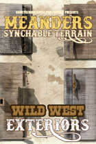 Meanders All-Purpose Map Pack - WILD WEST CITY EXTERIORS