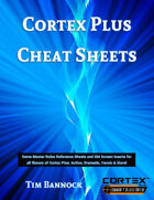 Cortex Plus Cheat Sheets