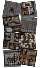 Adventure Realm Town Map Tiles
