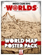 ICRPG WORLDS Map Posters