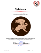 Sphinxes (5e)