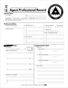 External Containment Bureau Character Sheet
