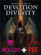 Heretic's Guide to Devotion & Divinity | PDF + Roll20 [BUNDLE]