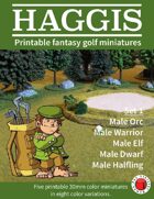 HAGGIS Printable Fantasy Miniatures Set 1