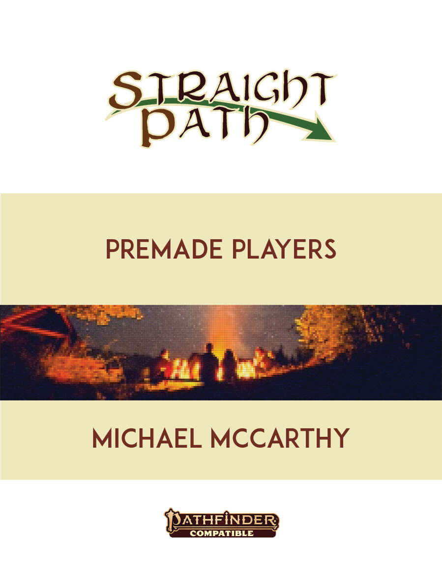 Premade Player Package [BUNDLE] - Straight Path Games | Keep On Hand ...