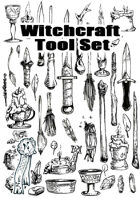 Witchcraft Tool Set - Illustrations - Stock Art