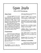 Open Basic: Retro d100 Roleplaying