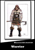 BlaszczecArt Stock Art: Scottish Warrior