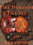 The Fire Dungeon Tile Set | The War of Auraspure