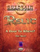 Relic: A Door to Where?