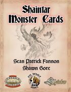 Shaintar Monster Cards