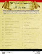 100 Non-currency Treasures