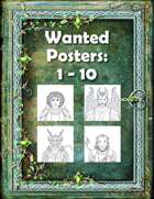 Wanted Poster bundle 01 [BUNDLE]