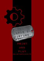 RAZE: Lords of Warfare P&P -- Reinforcements Starter Deck