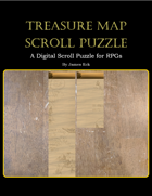 Treasure Map Scroll Puzzle