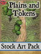 Plains and Tokens - Stock Art