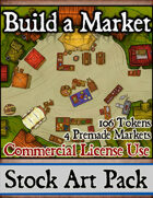 Build a Market - Stock Art