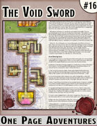 The Void Sword - One Page Adventure