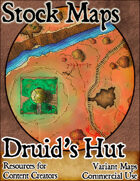 Druid's Hut - Stock Map