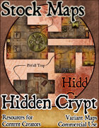 Hidden Crypt - Stock Map