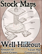 Well Hideout Isometric Dungeon - Stock Map