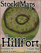 Hillfort - Stock Map