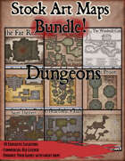 Stock Art Maps Bundle 1 - Dungeons [BUNDLE]