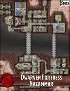 Elven Tower - Dwarven Fortress Nazammar | Stock Battlemap