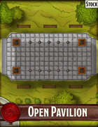 Elven Tower - Open Pavilion | 34x27 Stock Battlemap