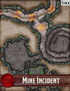 Elven Tower - Mine Incident | 30x30 Stock Battlemap