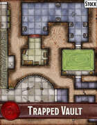 Elven Tower - Trapped Vault| 20x20 Stock Battlemap