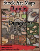 Stock Art Maps Bundle 10 - Dungeons Vol. IV [BUNDLE]
