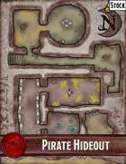 Elven Tower - Pirate Hideout | 19x25 Stock Battlemap