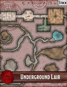 Elven Tower - Underground Lair | 78x52 Stock Battlemap
