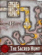 Elven Tower - The Sacred Hunt | 30x29 Stock Battlemap