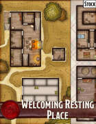 Elven Tower - Welcoming Resting Place | 32x21 Stock Battlemap