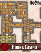 Elven Tower - Hooka Casino | 24x18 Stock Battlemap