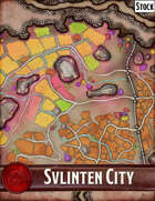 Elven Tower - Svlinten City | Stock City Map