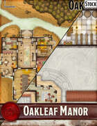 Elven Tower - Oakleaf Manor | Stock Battlemap