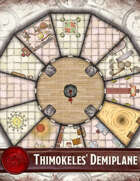 Elven Tower - Thimokeles' Demiplane | 26x26 Stock Battlemap