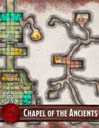 Elven Tower - Chapel of the Ancients | 30x30 Stock Battlemap