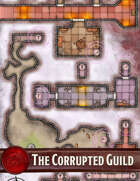 Elven Tower - The Corrupted Guild | 20x32 Stock Battlemap