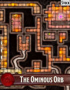 Elven Tower - The Ominous Orb | 25x25 Stock Battlemap