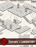Elven Tower - Edifaris's Laboratory| Stock Isometric Map