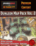 Dungeon Map Pack Vol. 2 - Foundry VTT