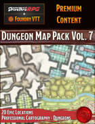 Dungeon Map Pack Vol. 7 - Foundry VTT