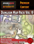 Dungeon Map Pack Vol. 8 - Foundry VTT